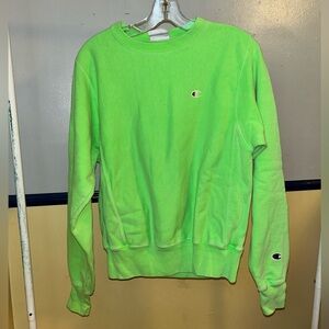Vintage Champion Green Women’s XS Pullover Crew Neck Sweatshirt